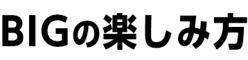 BIGの楽しみ方