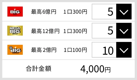 億万長者狙いセット