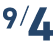9/4